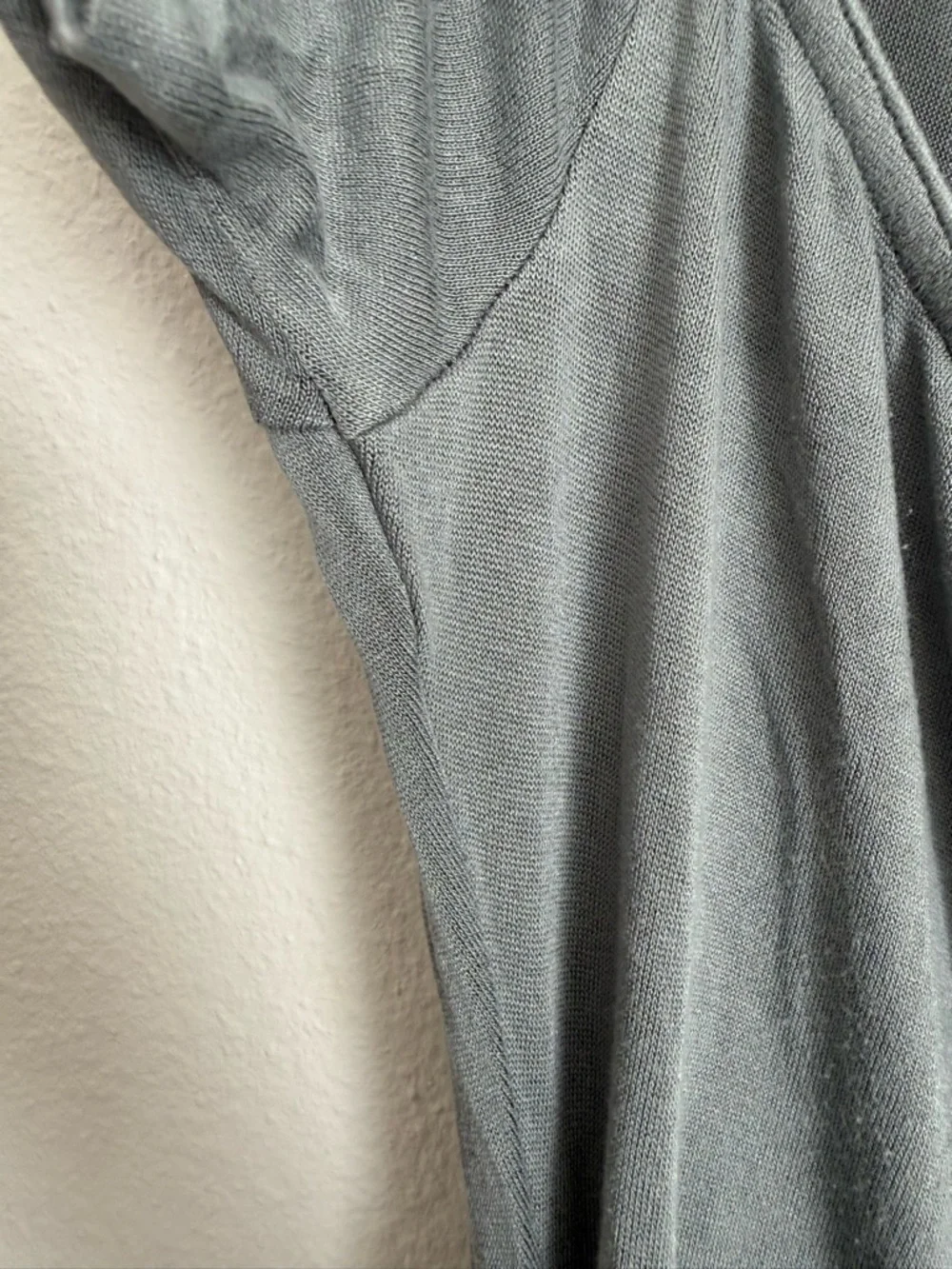 Vince Light Sage Wrap-Front Midi Dress - Picture 5 of 9